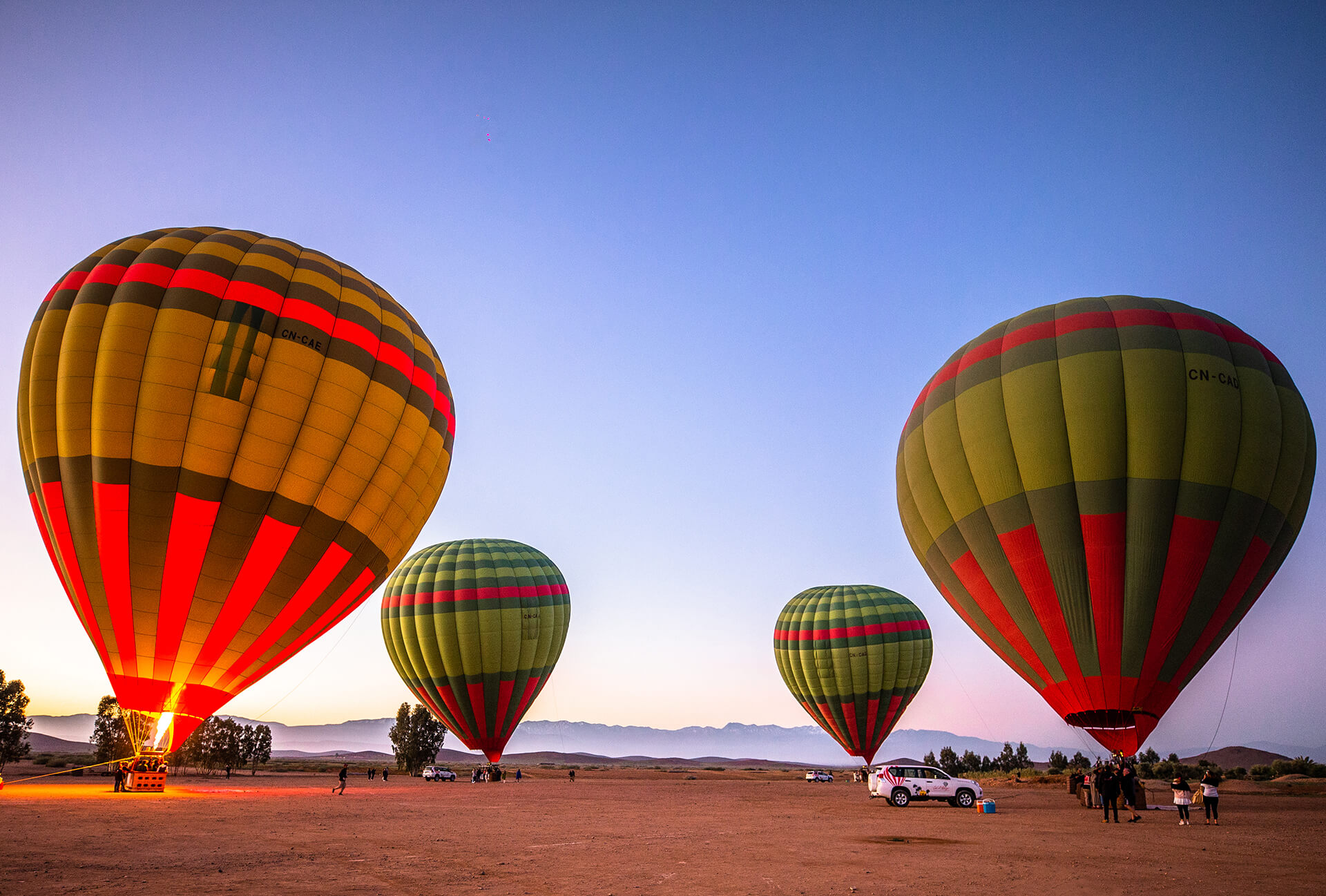 Marrakech Sky montgolfière