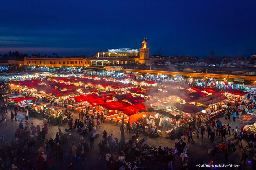 Jemaa el-Fna de nuit